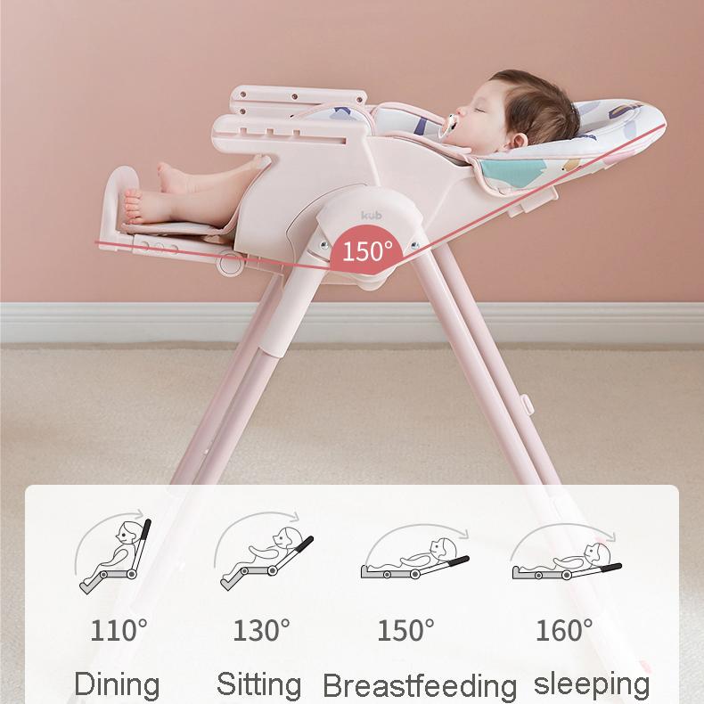 High Chair-Nora Upgraded - Pink
