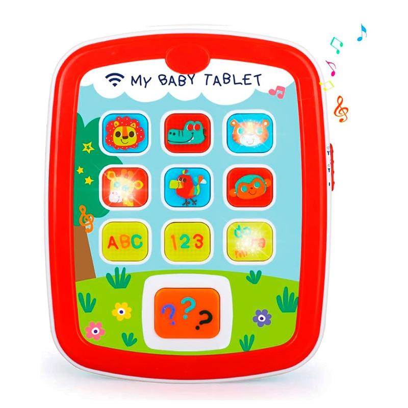 Hola Tablet with Music Light - Red