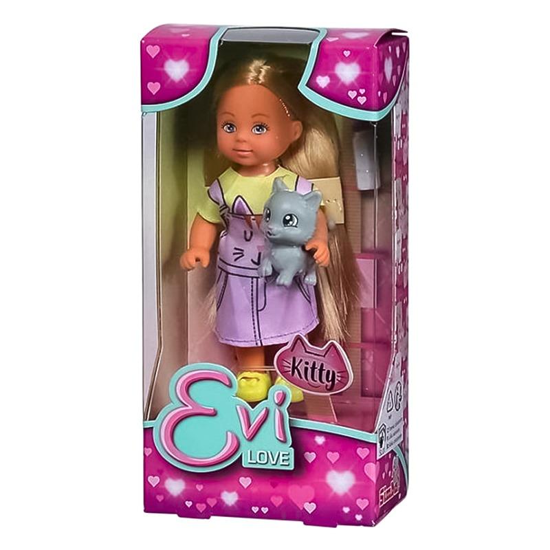 Smoby Evi Love Doll with Cat Multishapes