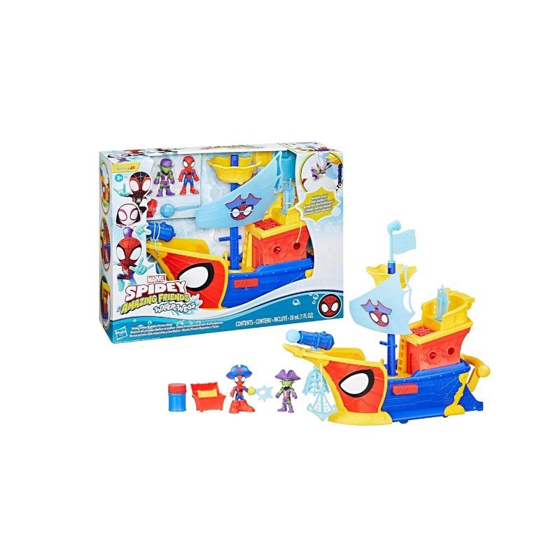 مارفل - لعبة سفينة القراصنة الفقاعية مارفل سبايدي ووتر ويبس أهوي