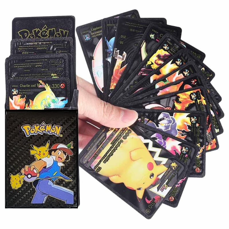 Pokemon Black Trading Cards - 55 Cards