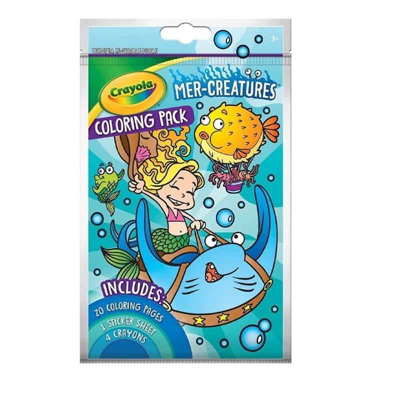 Crayola - Mer-Creatures Coloring Pack