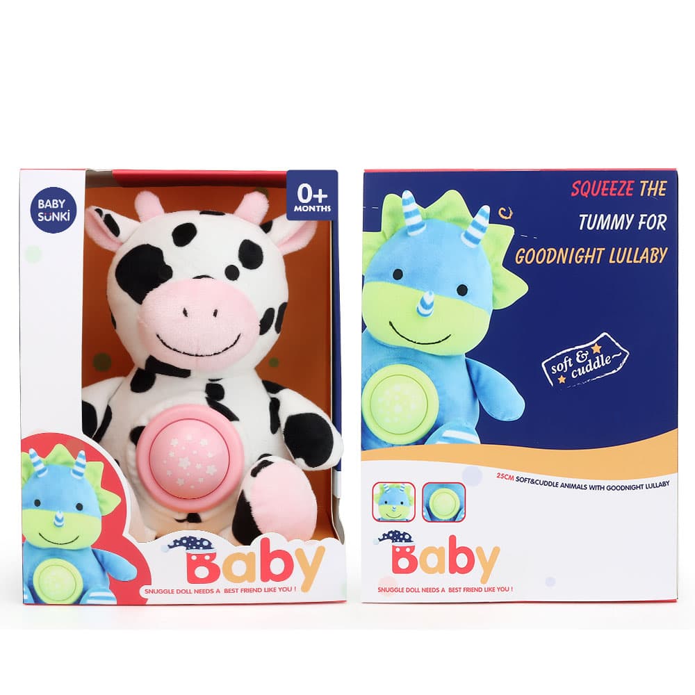 Baby Sunki Fluffy Doll - Cows