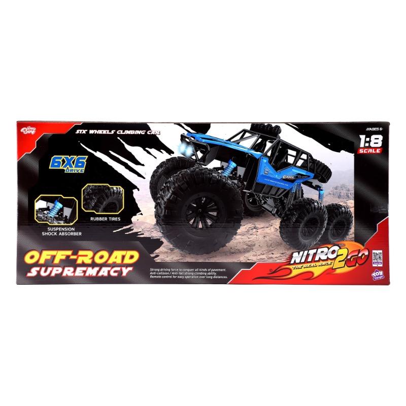 Nitro2Go R/C 1:8 Off-Road Supremacy 6x6 Drive