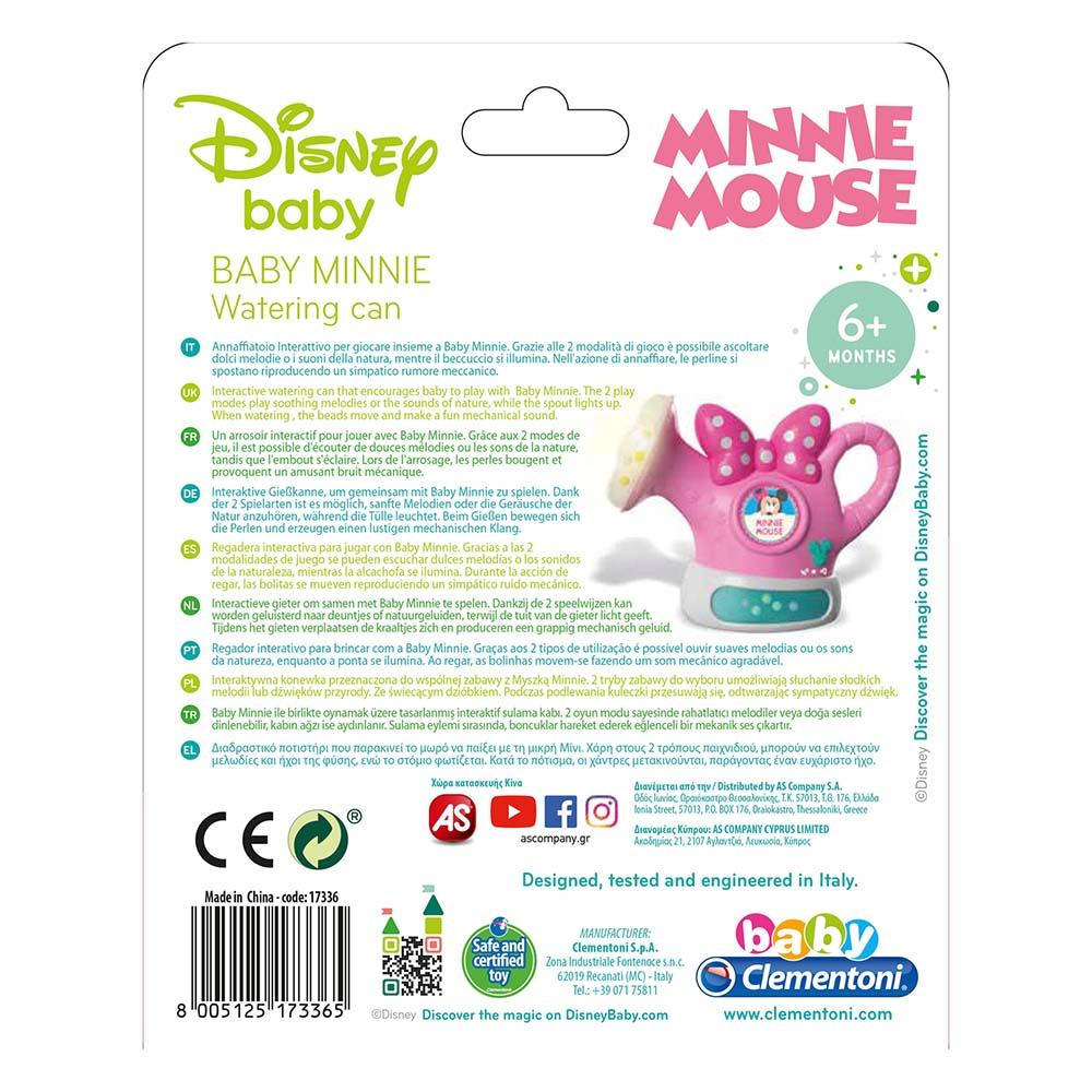 Clementoni - Disney Baby Minnie Interactive Water Can