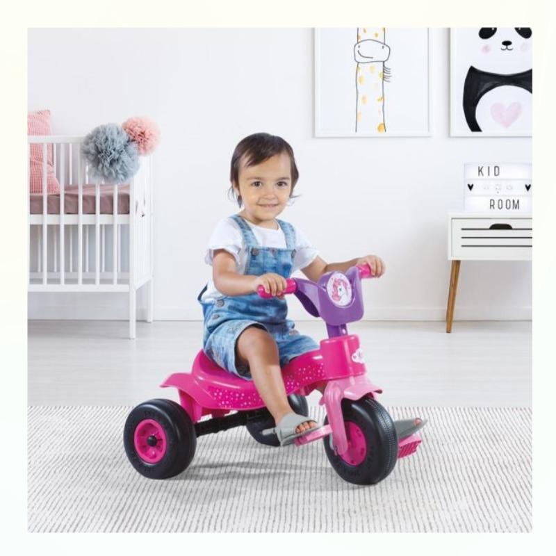 دولو - دراجة 3 عجلات بتصميم يونيكورن للأطفال