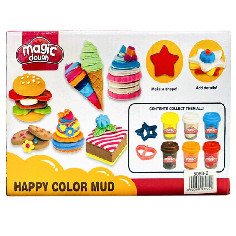 ماجيك دوه - مجموعة الصلصال 6 قطع