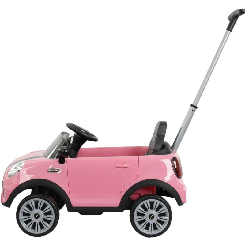 رول بلاي - سيارة ميني كوبر لون وردي