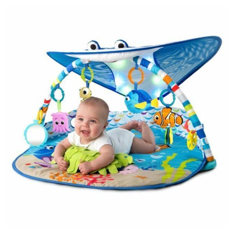 Bright Starts Mr. Ray Light-Up Activity Gym For Baby - Finding Nemo