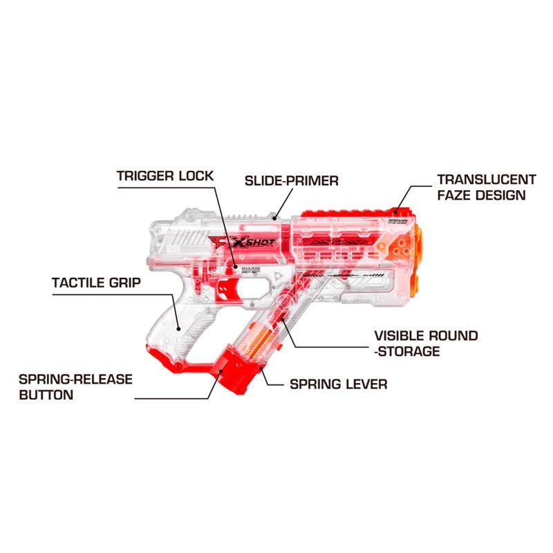 إكس شوت - مسدس كايوس فيز ريسبون بلاستر