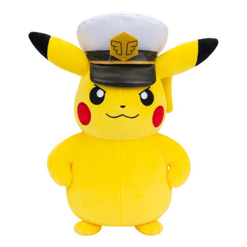 Captain Pikachu 8-Inch Plush