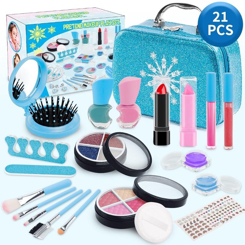 Makeup Suitcase Ice And Snow - Blue