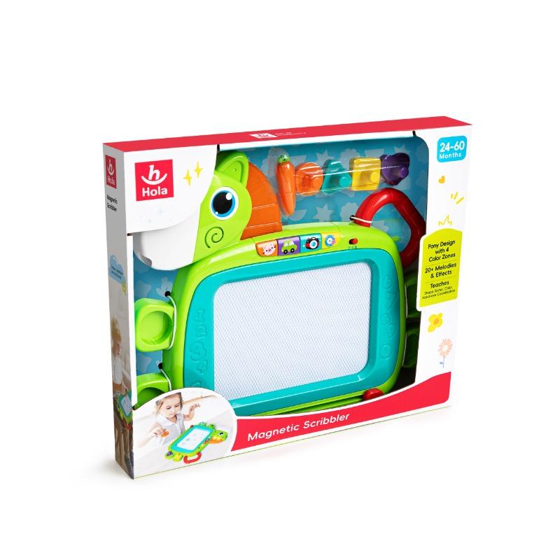 لوح الرسم المغناطيسي بالموسيقى والأضواء