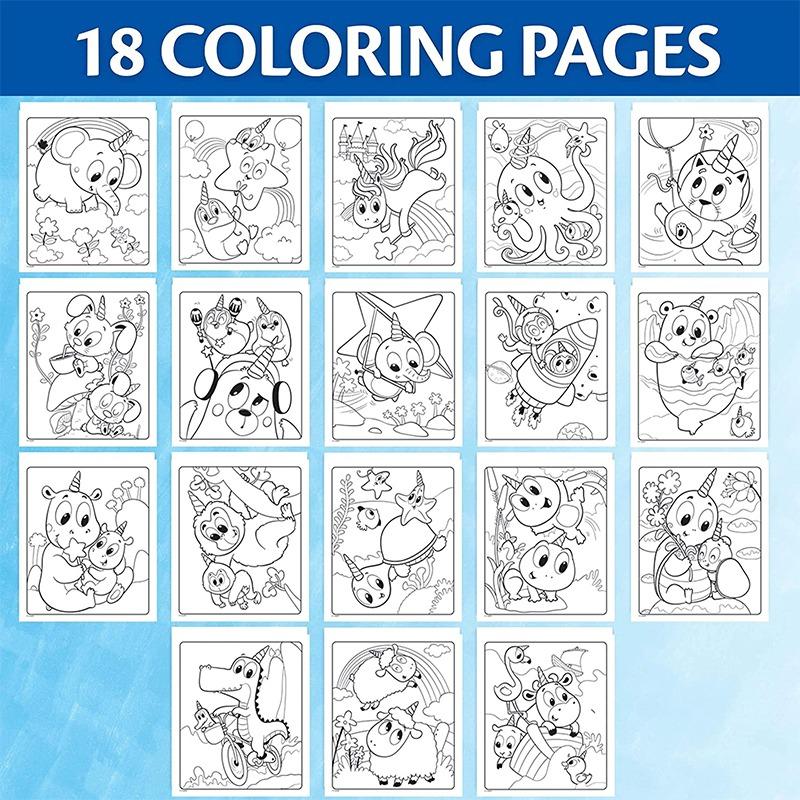 Crayola Color Wonder Foldalope - Uni-Creatures