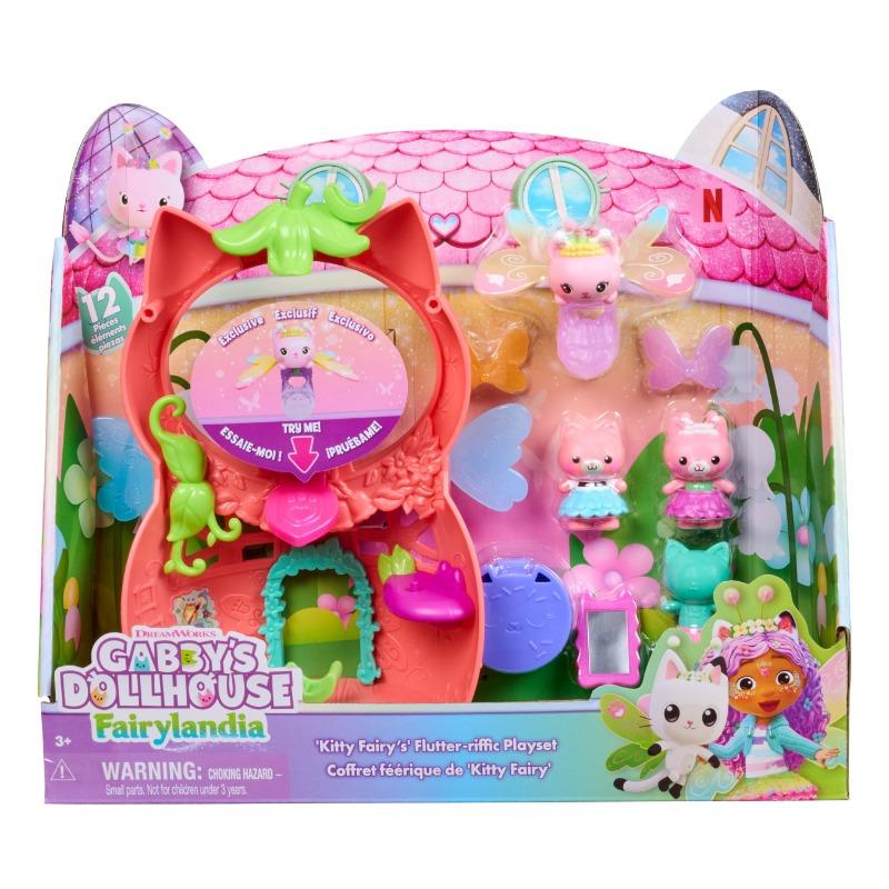 Gabby’s Dollhouse Kitty Fairy Playset