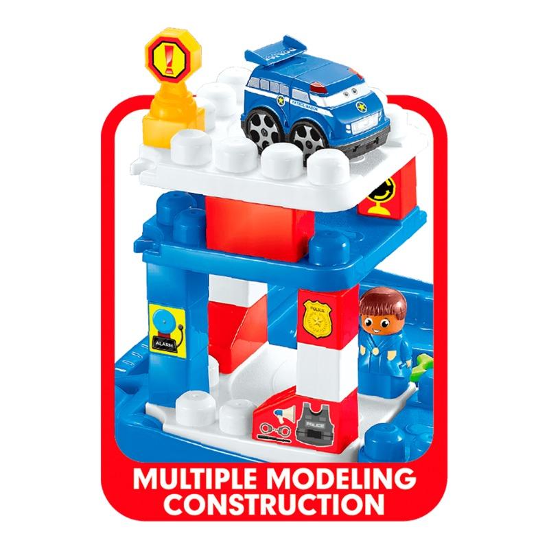 New Boy Police Desk Building Set - 30 Piece