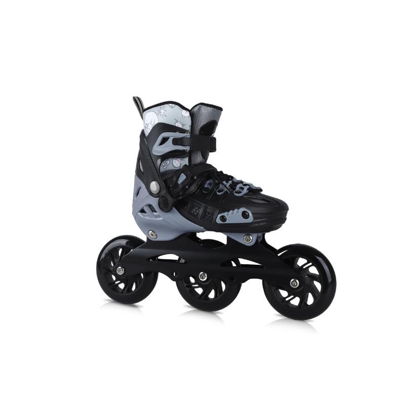 حذاء التزلج ادفينتور ثيم مقاس وسط - لون رمادي