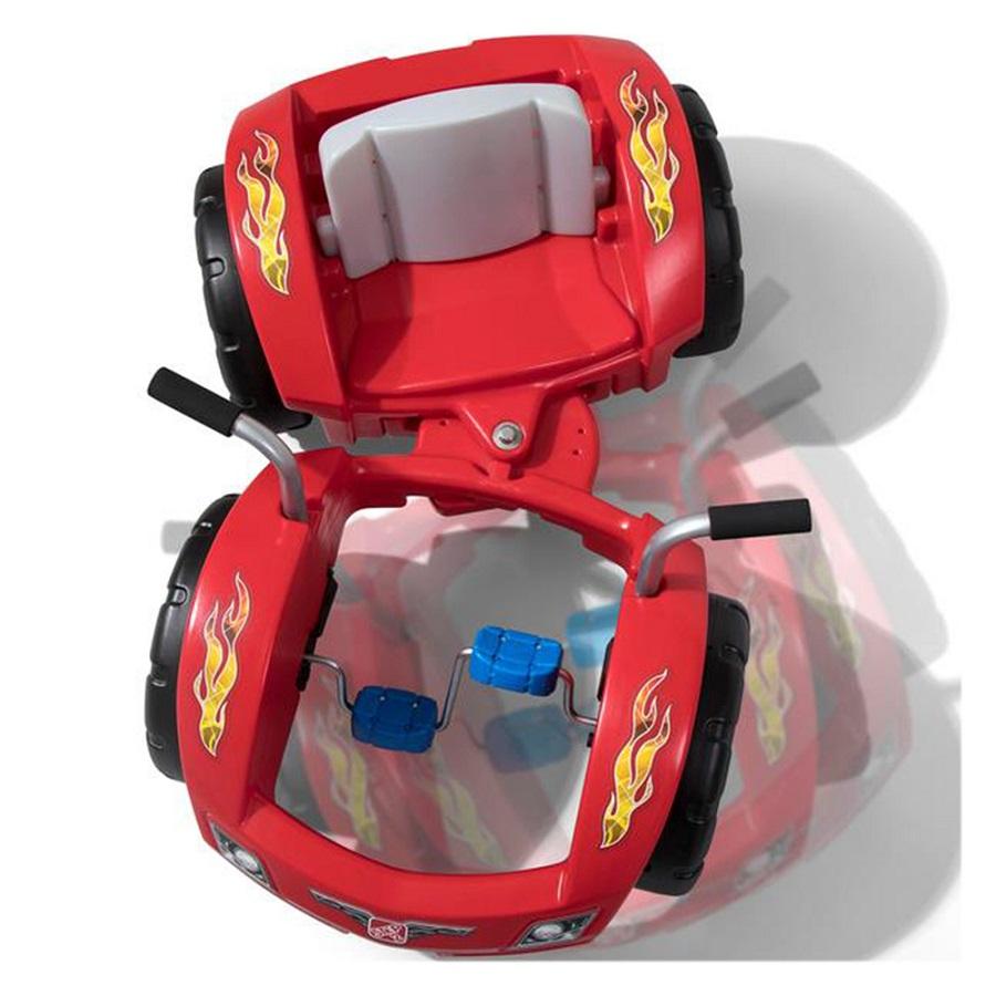 ستب 2 - سيارة القيادة بالدواسات زيب آن زوم - أحمر