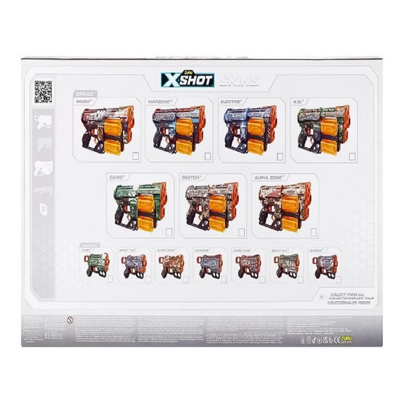 X Shot Mix Combo Pack 2Pk Dread And 2Pk Menace