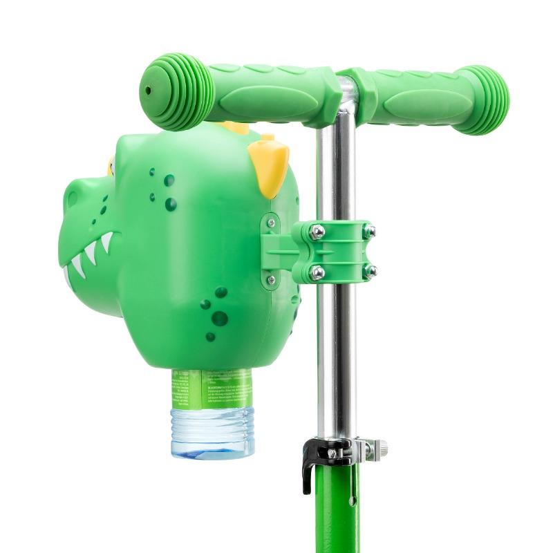 إكسووتز - سكوتر فقاعات الديناصور بابل جو للأطفال - لون أخضر