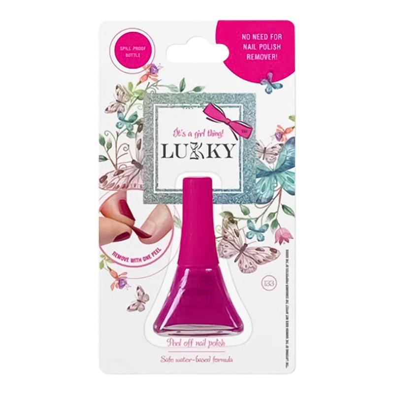 Lukky Peel Off Multi Color Nail Polish -1pc