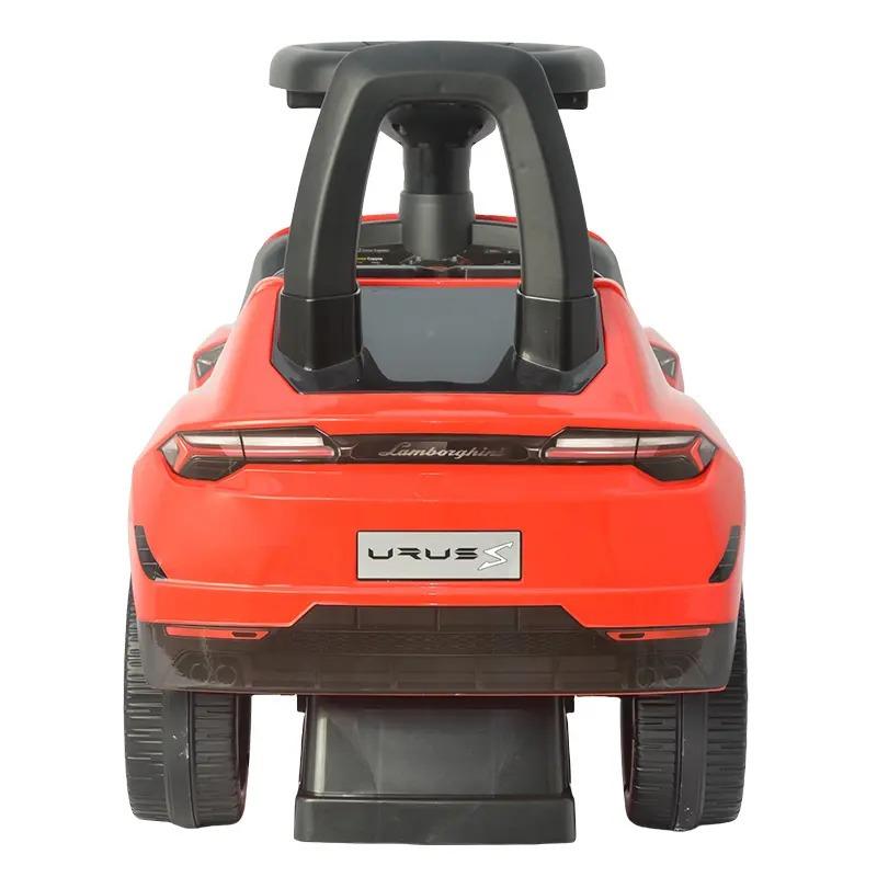 TOBBI Lamborghini Urus Foot-to-Floor Ride-On Car - Red