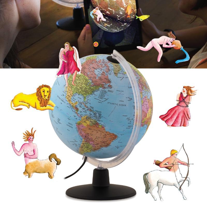 Tecnodidattica Constellation AR Globe With LED