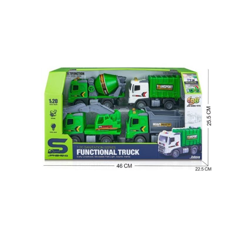Tc Toys Functional Truck 1:20 For Kids