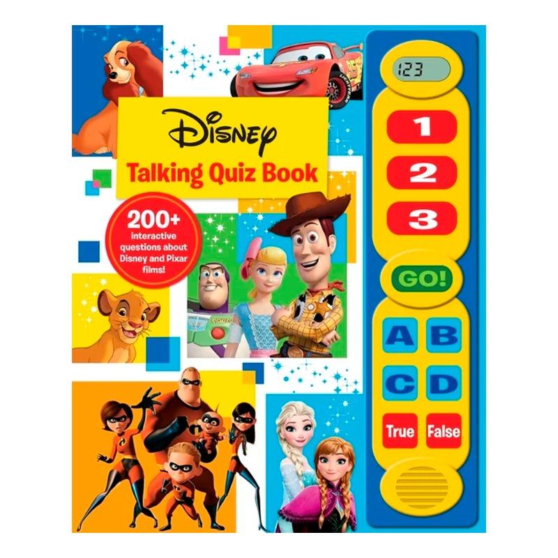 Disney Talking Quiz Sound Book Over 200 Interactive Questions