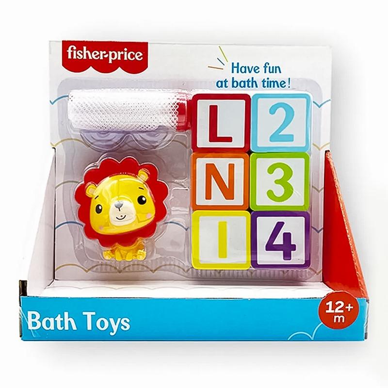 Fisher Price Bath Toy Letters Numbers - Lion