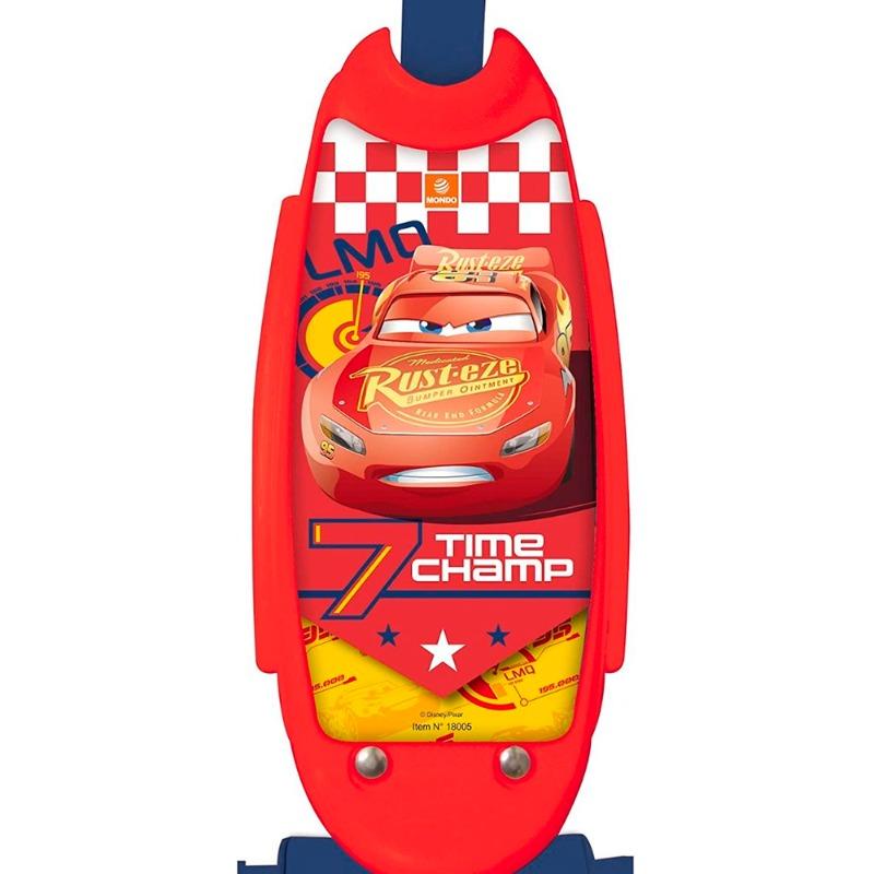 Mondo - My First Disney Cars 3 Wheel Scooter with Bag