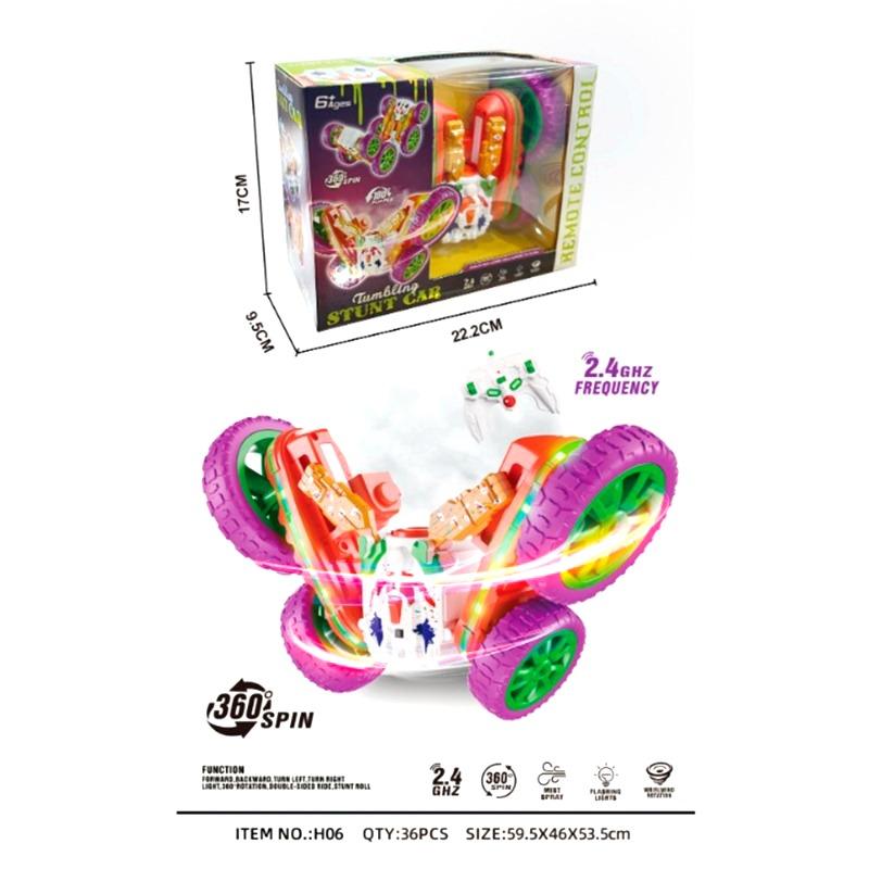 سيارة ستانت كار مع جهاز تحكم عن بعد 6 وظائف