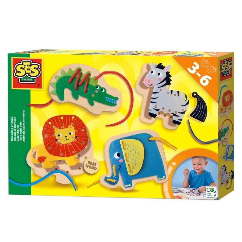 SES Creative Threading Animals