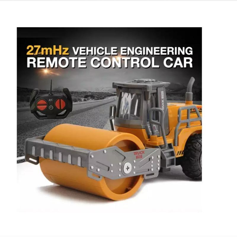 Road Roller Engineering Vehicle With Remote Control