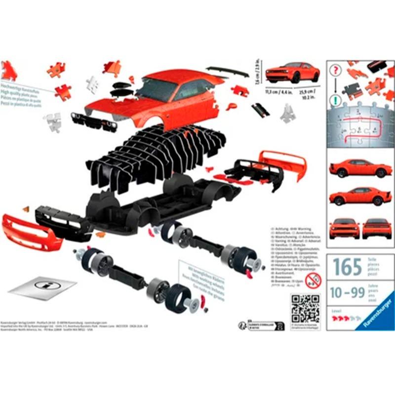 رافنسبرجر - دوج تشالنجير ار تي 108 قطعة