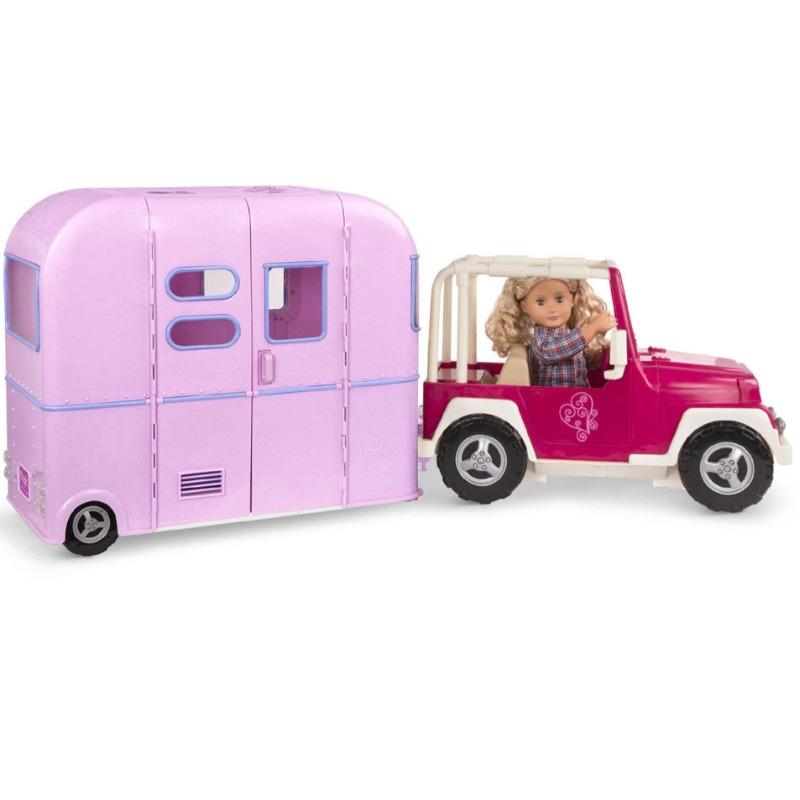 Our Generation R.V Seeing You Camper Trailer Playset