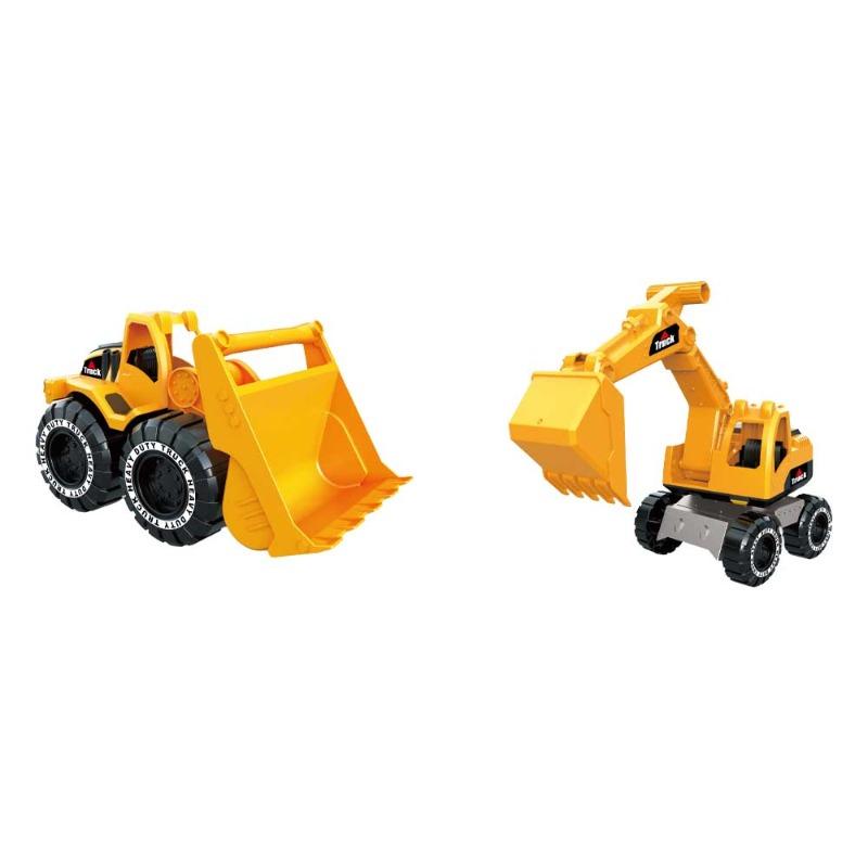 TTC - Powerful Bulldozer with Excavator