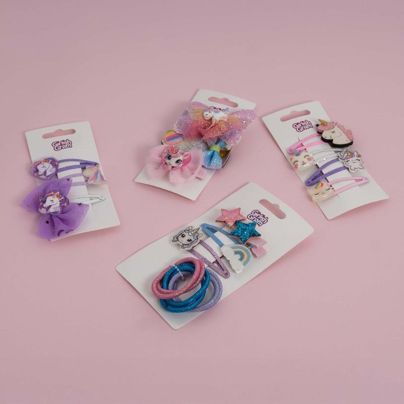 Girlish Gram Trendy Unicorn Fashion Accessories 30 pcs