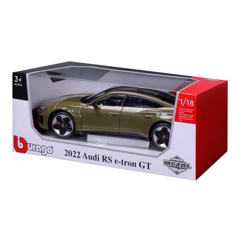 Burago Audi RS E-Tron GT Olive Green