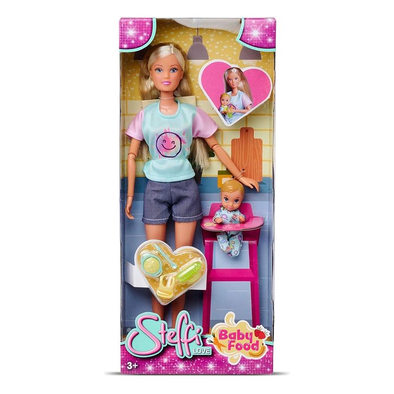 Evi Love Baby Food Doll Set
