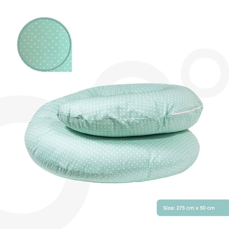 Moon Maternity Pillow Green