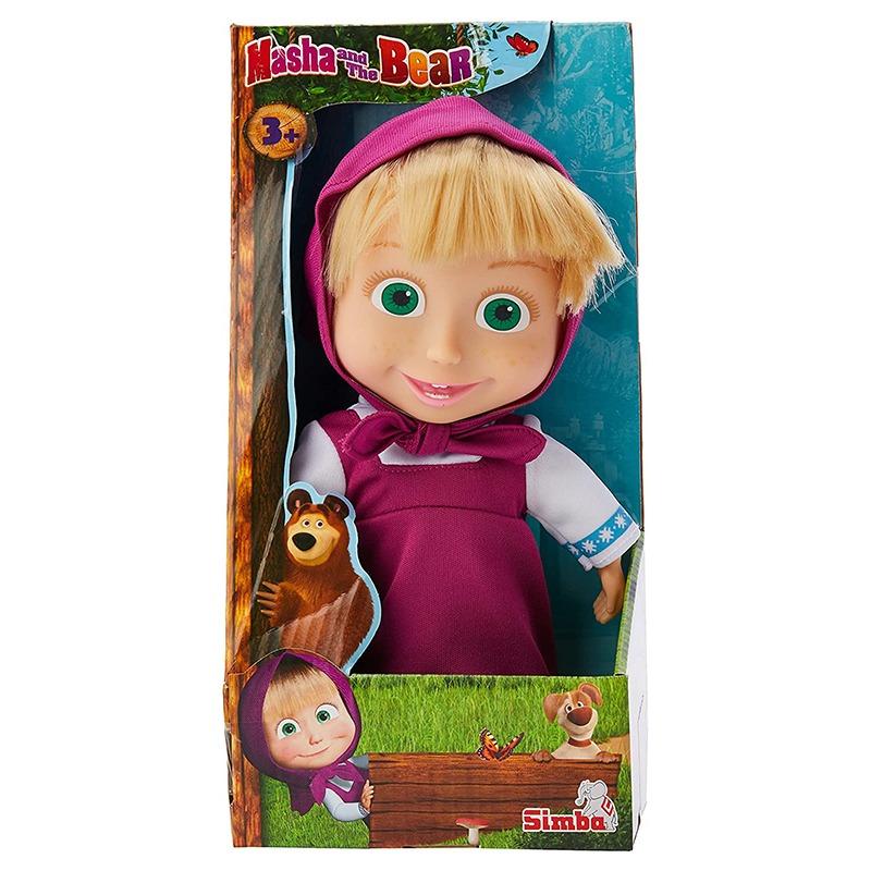 Simba Masha And The Bear Soft Bodied Doll 23Cm