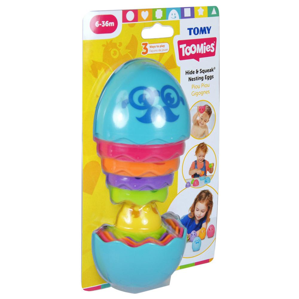 Tomy Toomies Hide & Squeak Nesting Eggs