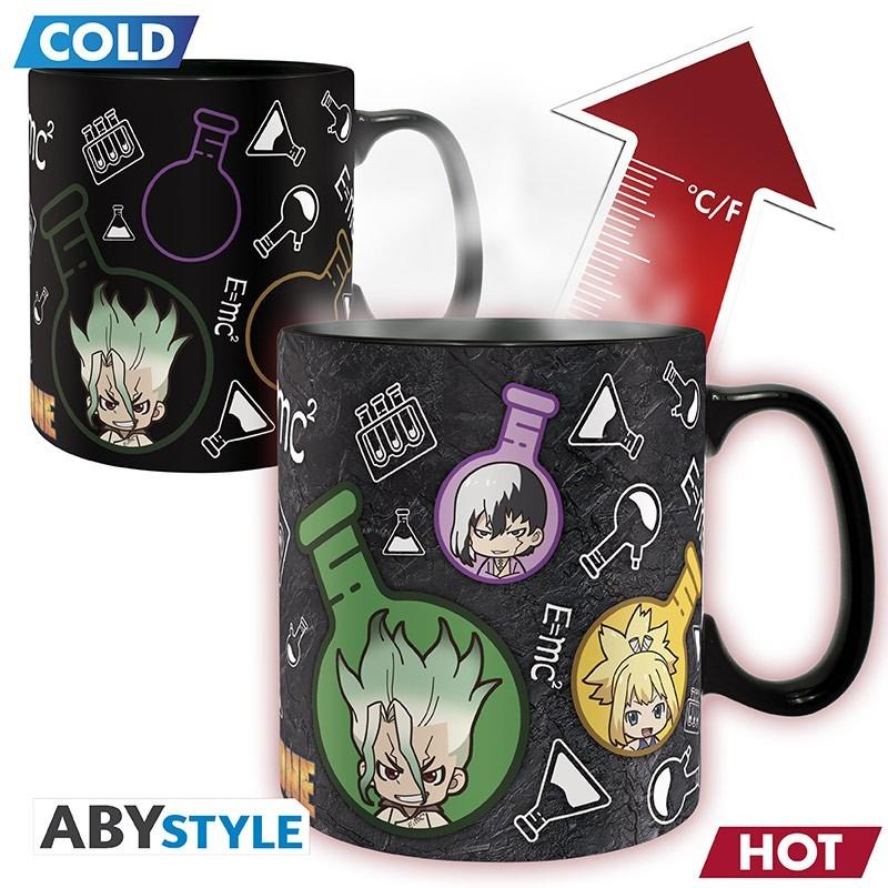 ABYstyle Heat Reveal Mug Dr Stone - Group Formula
