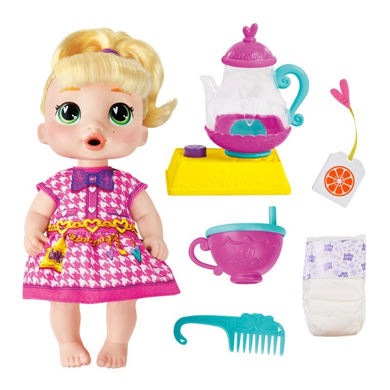 Baby Alive Bubbly Tea Party LaLa GooGoo Doll with Teapot Accessories