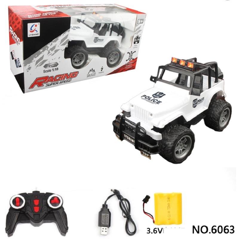 Racing Super Speed Rc Police Car