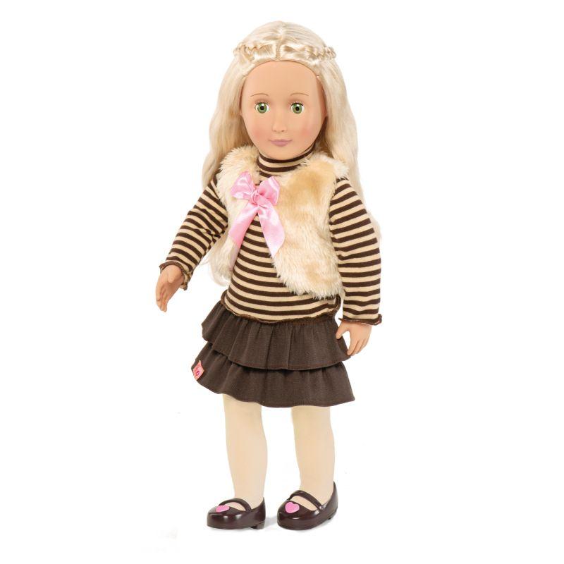 Our Generation - Holly Doll With Casual Fur Outfit