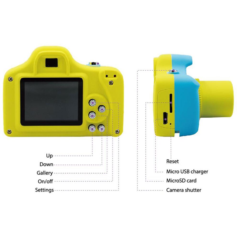 كاميرا ديجيتال - لون أزرق