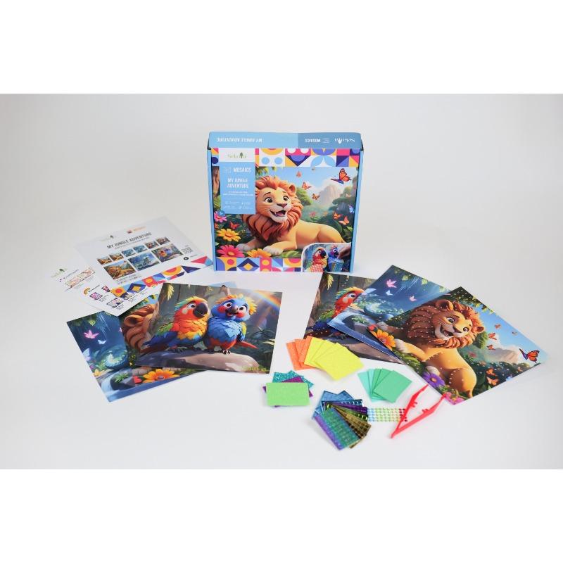 Sekoia Mosaic My Jungle Adventure - Creative Mosaic Art Set