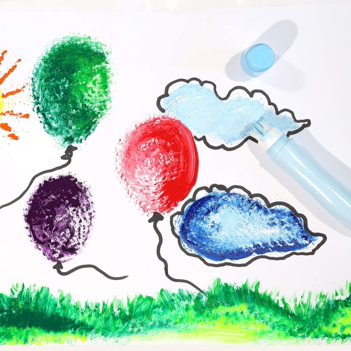 مجموعة ألوان تيمبرا سكويزيبل القابلة للغسل